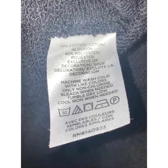 Lou & Grey for LOFT XS Sweatshirt Black Embroidered Skiers Skiing Top - Picture 8 of 8